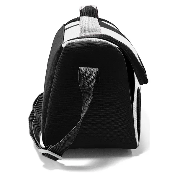 Coral High 22787 Siyah-Beyaz Desenli Termoslu Beslenme Çantası - Görsel 2