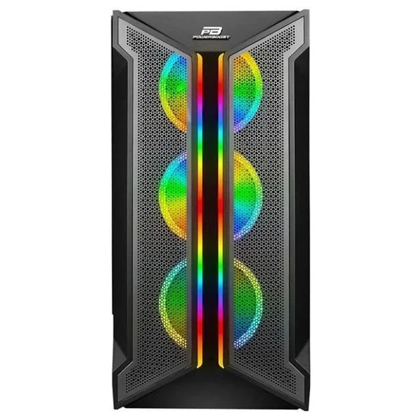 Power Boost VK-Z002B ARGB Fanlı E-ATX Oyuncu Kasası - Görsel 2