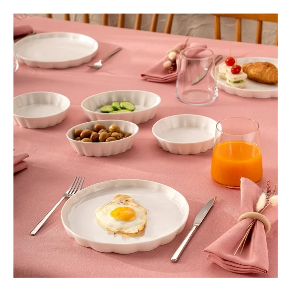 Emsan Cozy Pembe 14 Parça 6 Kişilik Kahvaltı Takımı - Görsel 7