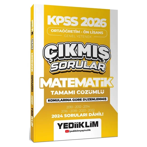 Benim Hocam Yayınları 2024 Kpss Ales Dgs Matematix Soru Fasikülleri 1 - Görsel 7
