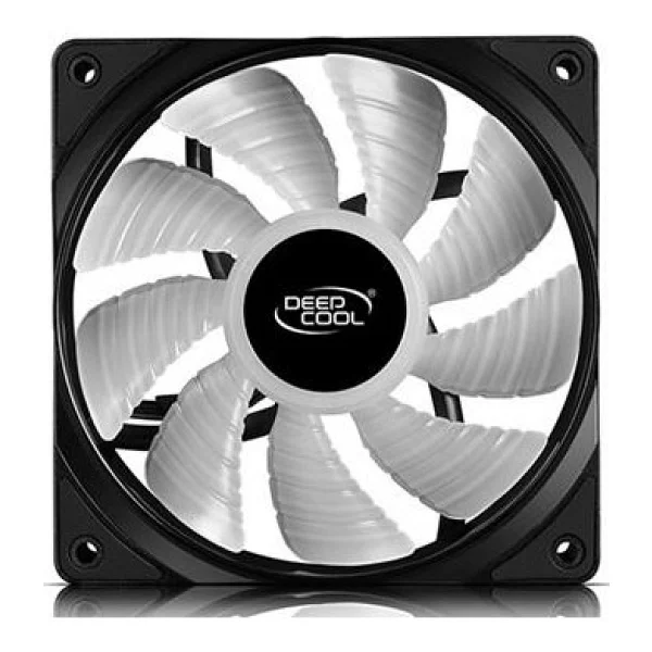 Deepcool Rf120 Pwm Özellikli RGB LED Aydınlatma Kasa Fanı 120mm - Renkli - Görsel 2