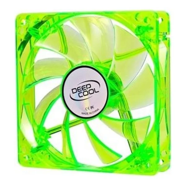 Deepcool Xfan120u-G/B Yesıl Uzerıne Mavı Ledlı Kasa Fanı 120mm - Görsel 5