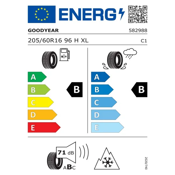 Goodyear Eagle Sport 4 Seasons 205/60 R16 96h XL 4 Mevsim Lastik - Görsel 2