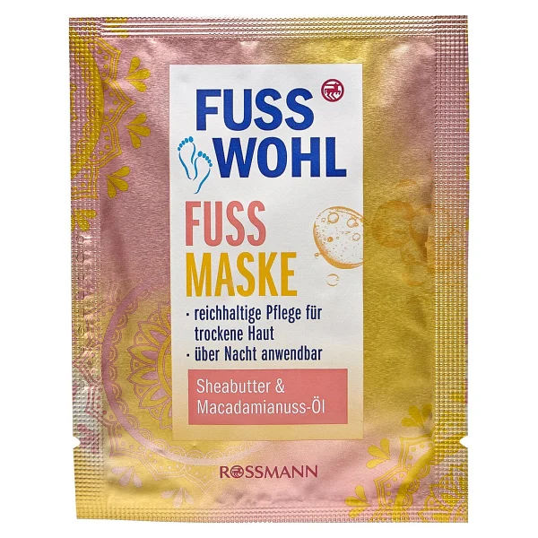 Fusswohl 15 Ml Ayak Bakım Maskesi Shea Yağı Ve Macadamia Fındık Yağı İle Yoğun Nemlendirme - Shea Yağı-Macadamia Fındık Yağı - Görsel 3