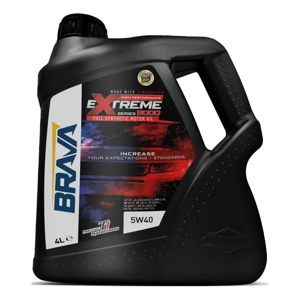 Brava Extreme 9000 4t 5w-40 4 Lt Motosiklet Yağı - Görsel 2