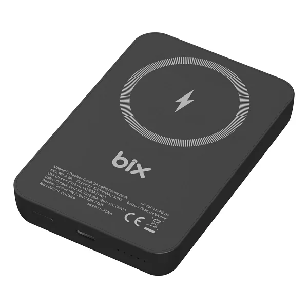 Bix Pb112 10000 mAh Hızlı Şarj Magsafe Powerbank - Görsel 2