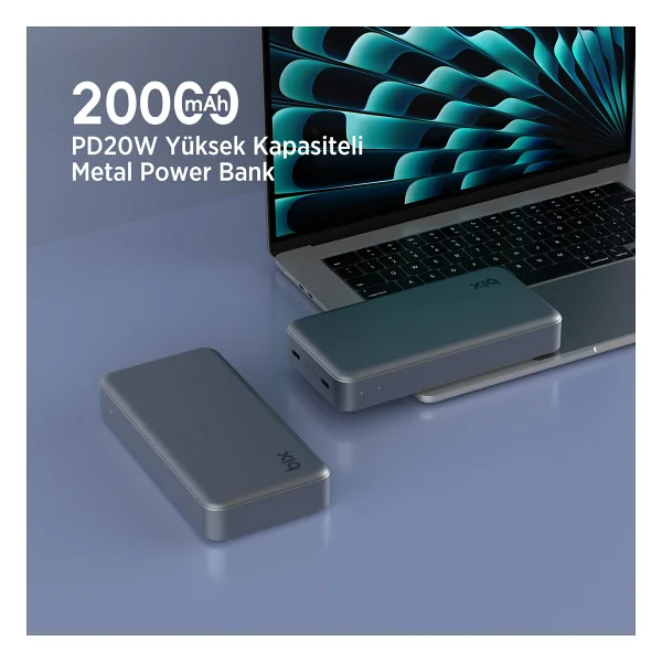 Bix Pb205 20000 mAh Hızlı Şarj Powerbank - Görsel 4