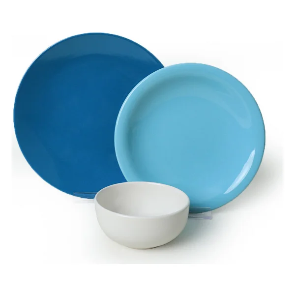 Keramika Blue Mix 18 Parça 6 Kişilik Yemek Takımı - Görsel 7