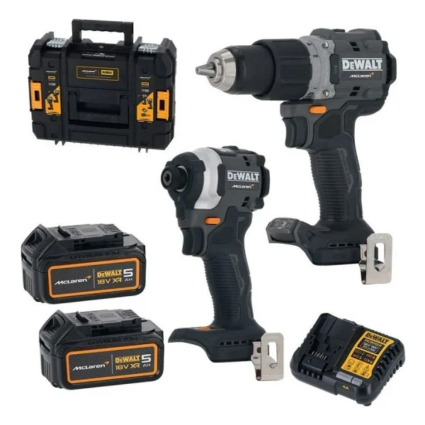 Dewalt Mclaren Dck200mp2t 18 V Çift Akülü 5 Ah Elektrikli El Aletleri Seti - Görsel 9