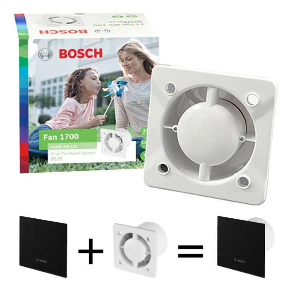 Bosch F1700 Ws 125 Sessiz Duvar Tipi Aksiyal Fan - Görsel 2