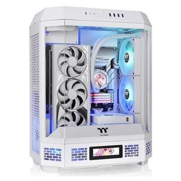 Thermaltake The Tower 600 CA-1Z1-00M6WN-00 Fanlı Beyaz ATX Oyuncu Kasası