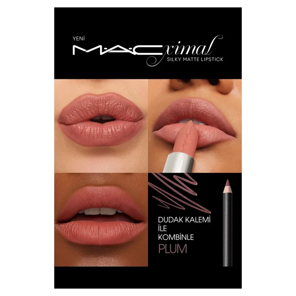 M.A.C Macximal Silky Matte Velvet Teddy Stick Ruj - Görsel 5