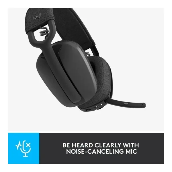 Logitech Zone Vibe 100 Bluetooth Çağrı Merkezi Kulaklığı Siyah - Görsel 4