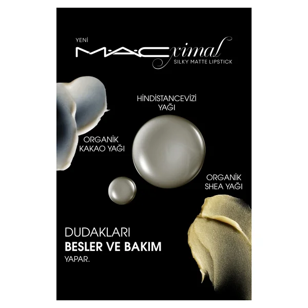 M.A.C Macximal Silky Matte Captive Audience Stick Ruj - Görsel 4
