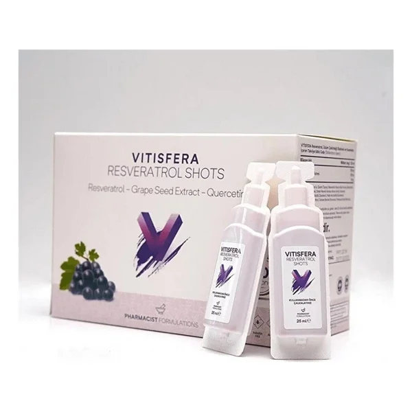 Vitisfera Resveratrol 25 Ml 20 Shot - Görsel 2