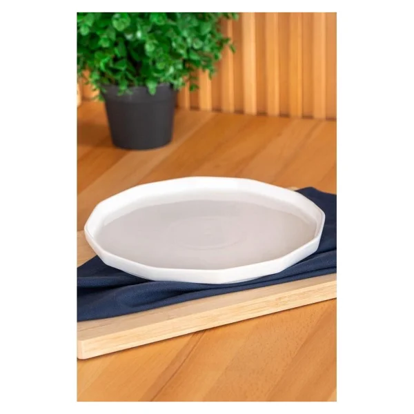 Acar Hexagon Art 6 Adet 21 Cm Porselen Tatlı Tabağı Bhm-05356 - Görsel 3
