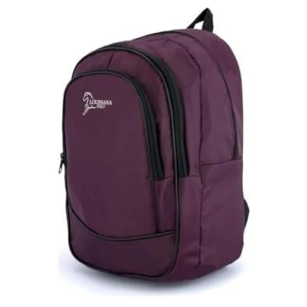 Louisiana Polo 2450 Bordo 3 Bölmeli Okul Sırt Çantası - Görsel 3
