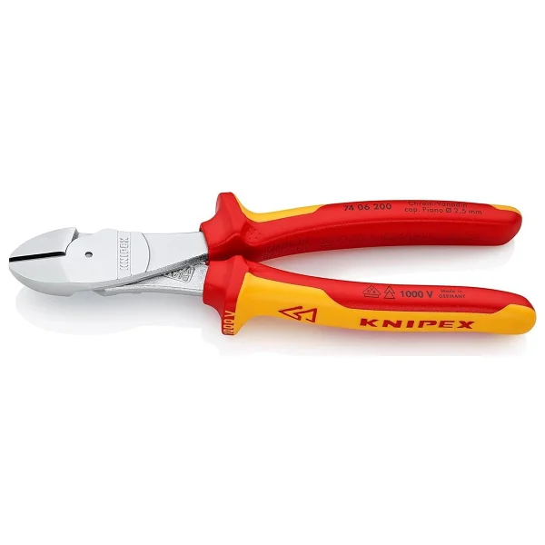 Knipex 74 06 200 Ağır Hizmet Yan Keski - Görsel 4