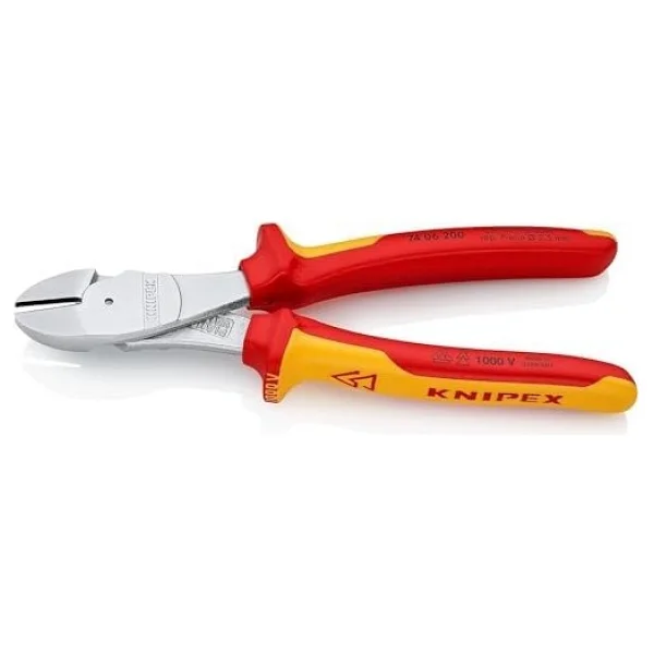 Knipex 74 06 200 Ağır Hizmet Yan Keski - Görsel 2