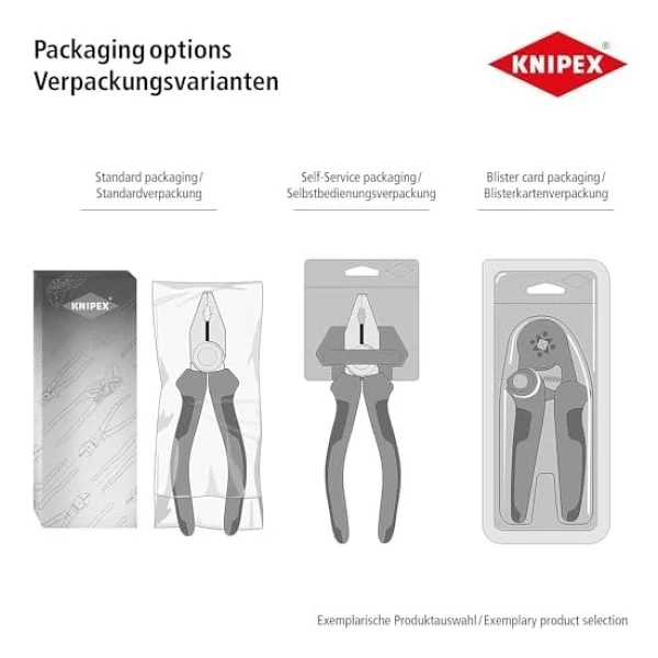Knipex 74 06 200 Ağır Hizmet Yan Keski - Görsel 3
