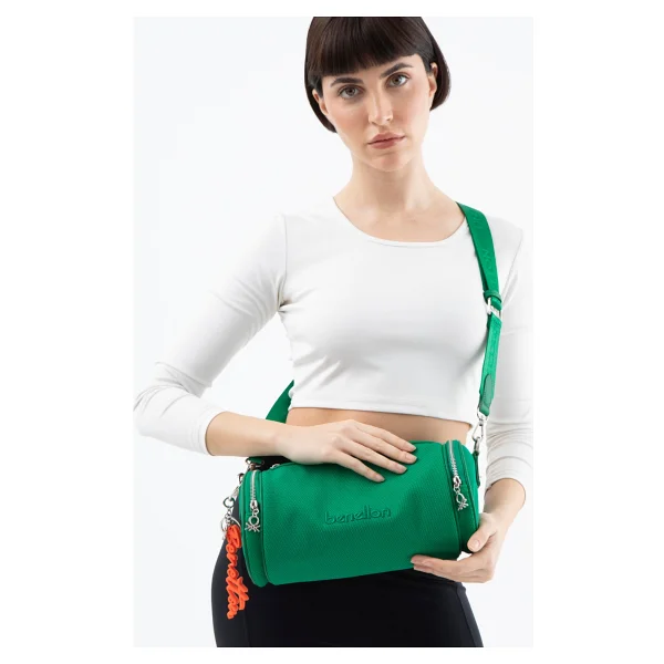 Benetton Kadın Çapraz Çanta Yeşil Bnt1561 - 0000 - Görsel 2