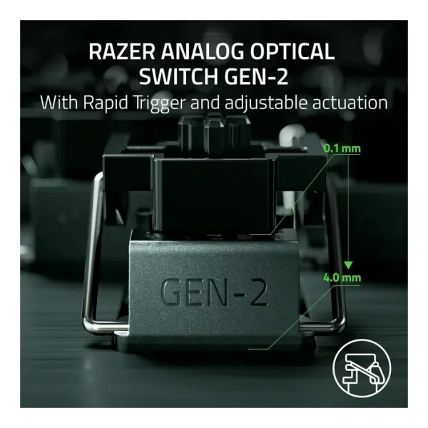 Razer Huntsman V3 Pro Siyah RGB Tkl Analog Optical Switch Kablolu Oyuncu Klavyesi - Görsel 4