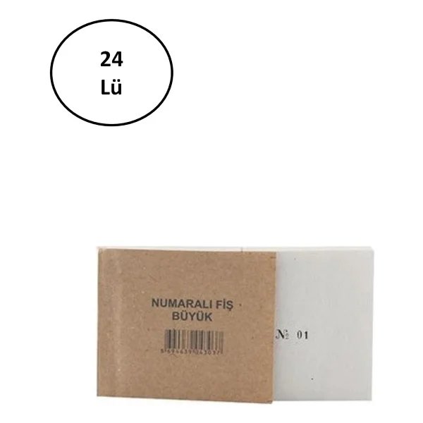 Sam Numaralı Fiş Büyük Paketli 24'lü - Görsel 2