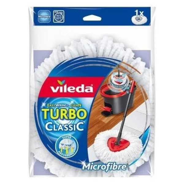 Vileda Turbo Üçgen Başlık Mikrofiber Yedek Paspas 2 Paket - 2'li - Görsel 9