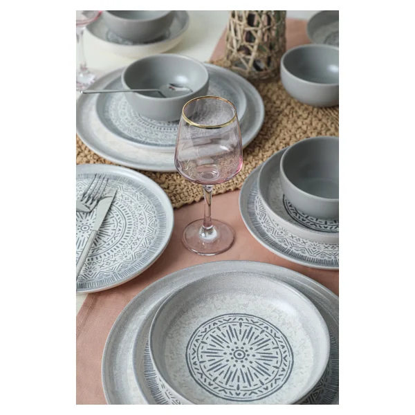 Keramika Stone Nordic 24 Parça 6 Kişilik Yemek Takımı - Görsel 4