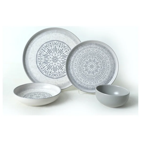 Keramika Stone Nordic 24 Parça 6 Kişilik Yemek Takımı - Görsel 5