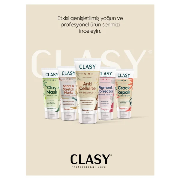 Clasy Care Diz Ve Dirsek Bakım Kremi - Çatlak, Kurumuş, Koyulaşmış Sert Deriye Karşı (Clasy Crack Repair Cream) - Görsel 8