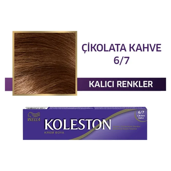 Koleston Single 6.7 Çikolata Kahve Saç Boyası - Görsel 2