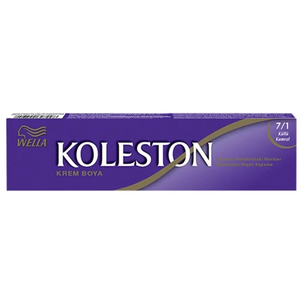 Koleston Single 7.1 Küllü Kumral Saç Boyası - Görsel 7