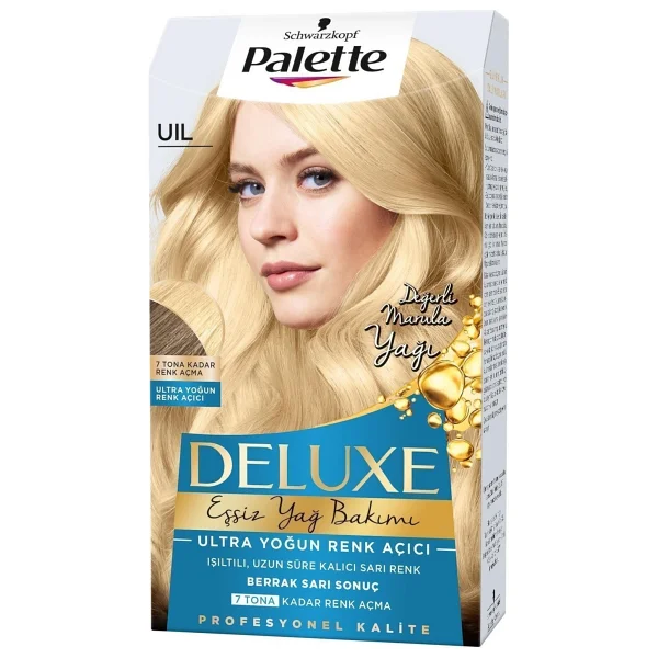 Palette Deluxe Saç Boyası Uıl Ultra Yoğun Renk Açıcı 2 Adet - Görsel 3