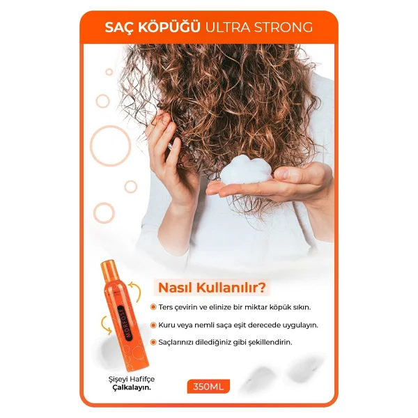 Morfose Ultra Strong 350 Ml Saç Köpüğü - Görsel 7
