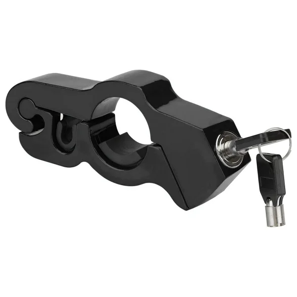 Forzacase Universal Metal Motosiklet Kilidi 2 Anahtarlı Gidon Ve Fren Kilit - Fc1002 - Siyah - Görsel 6