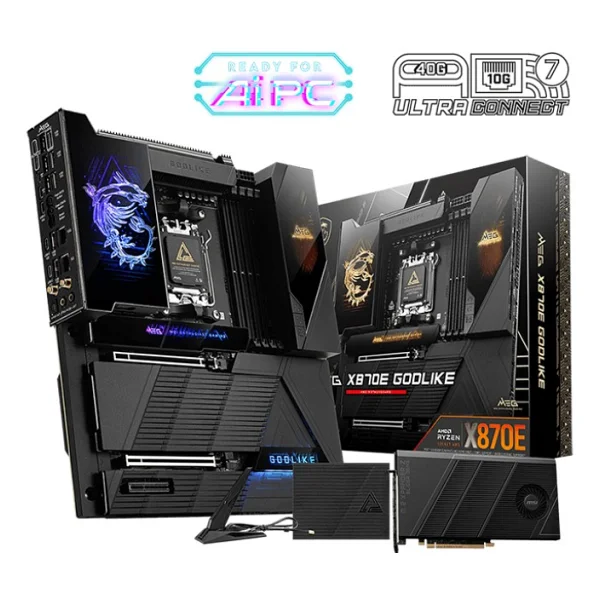Msı Meg X870e Godlike AMD Am5 DDR5 E-Atx Anakart - Görsel 6