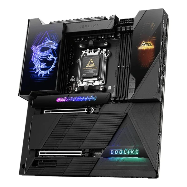 Msı Meg X870e Godlike AMD Am5 DDR5 E-Atx Anakart - Görsel 3