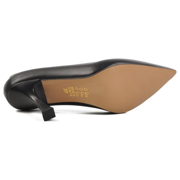 Ayakmod 284083 Z Siyah Kadın Topuklu Ayakkabı Stiletto - Görsel 5
