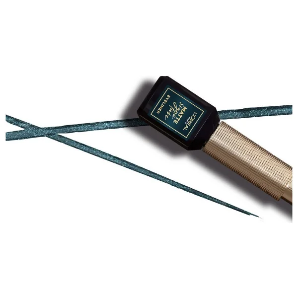 L'oreal Paris Matte Signature 04 Emeraude Eyeliner - Görsel 2