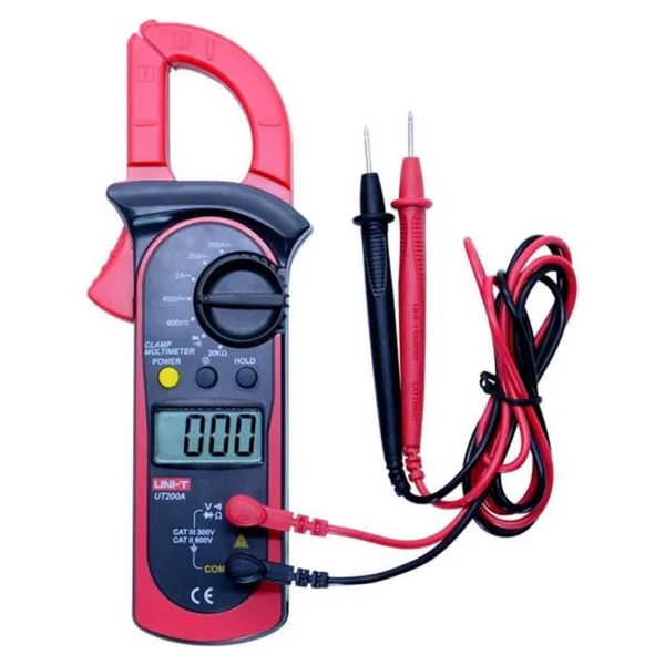 Uni-T Dijital Pens Ampermetre 600v Ac/Dc 200a Ac Aydınlatmalı Ekran Ve Data Hold Özellikli - Görsel 3