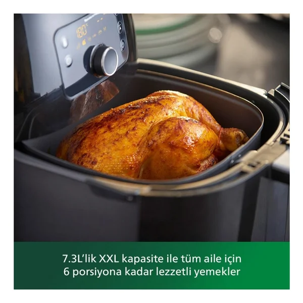 Philips Airfryer Hd9650/90 XXL Avance Collection 7.3 Lt Yağsız Fritöz - Görsel 7