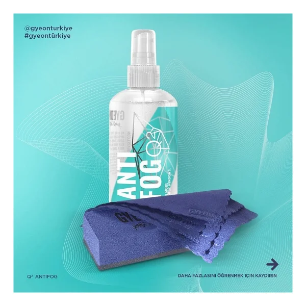 Gyeon Quartz Q2 Antifog 120 Ml Buğu Önleyici - Görsel 6