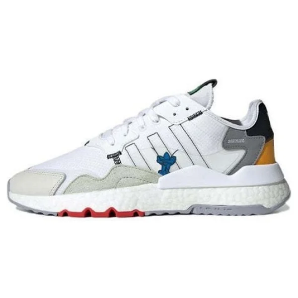 Adidas Nite Jogger HP9113 Beyaz Erkek Spor Ayakkabı - Görsel 2