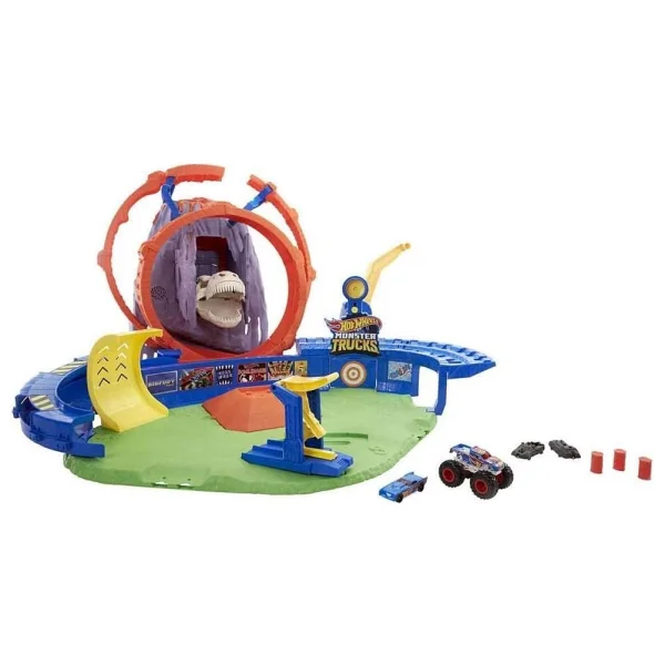 Hot Wheels Monster Trucks Volkanik Alanda Macera Oyun Seti Gyl14 - Görsel 3