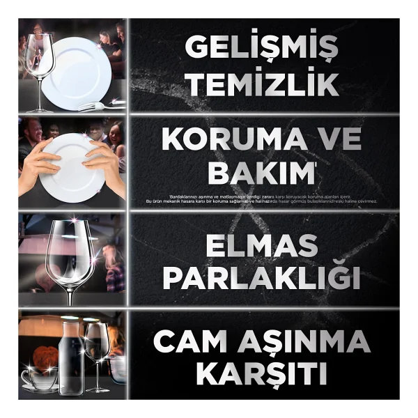 Finish Quantum Ultimate Bulaşık Makinesi Tableti 48'li - Görsel 6