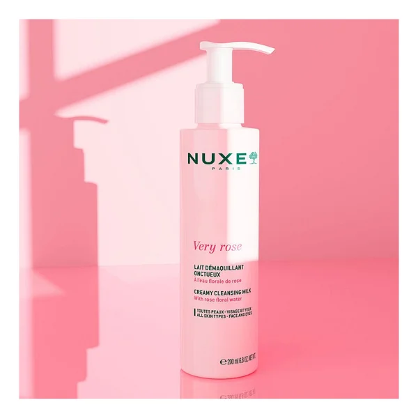 Nuxe Very Rose Lait Demaquillant Makyaj Temizleme Sütü 200 Ml - Görsel 2