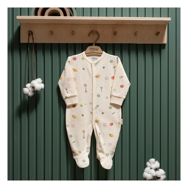 Tiffany Baby Organic Space Theme Patikli Tulum 44033 - Görsel 3