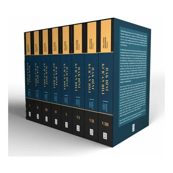 Hak Dini Kur'an Dili (8 Kitap Takım) - Elmalılı Muhammed Hamdi Yazır - Görsel 5