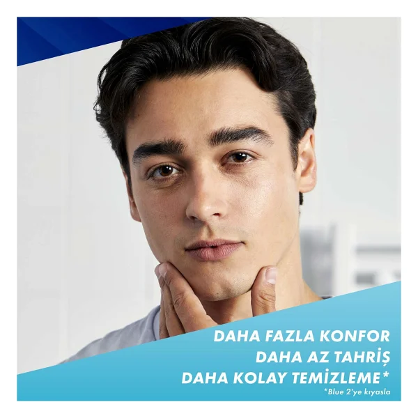Gillette Sensor3+ Comfort 8 Başlıklı Tıraş Bıçağı - Görsel 3
